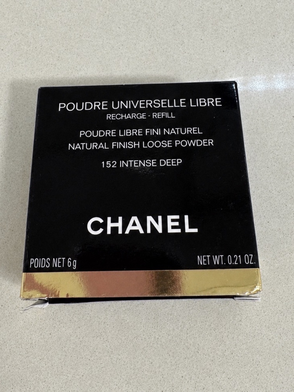 CHANEL POUDRE UNIVERSELLE LIBRE Natural Finish Loose Powder 152 Intense Deep